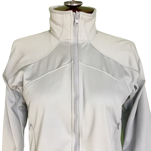 Columbia Titanium Silver Full Zip Up Jacket - Picture 2 of 6